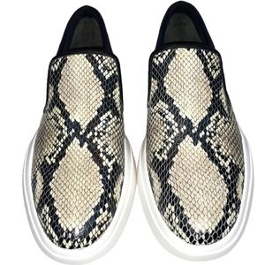 Via Spiga Snake Skin Women's Sneakers size 11